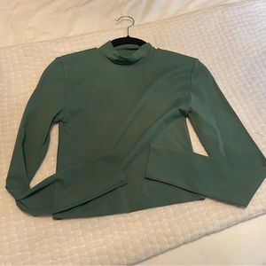 Aritzia Contour Mock Neck Top